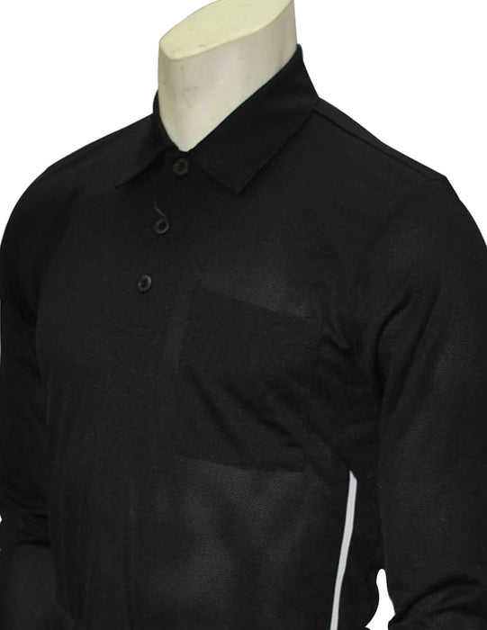 BBS311 - Smitty Major League Style Long Sleeve Umpire Shirt - Available in Black and Powder Blue