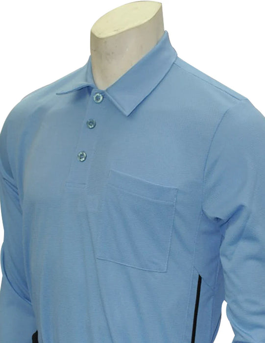 BBS311 - Smitty Major League Style Long Sleeve Umpire Shirt - Available in Black and Powder Blue