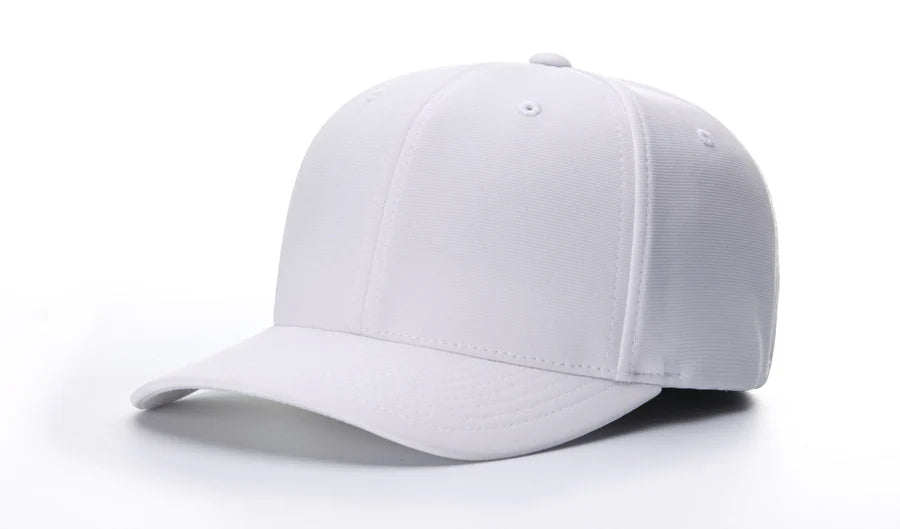 HT487 - Richardson Pulse R-ACTIVE Flex Fit Hat - White HT487 - Richardson Pulse R-ACTIVE Flex Fit Hat - White