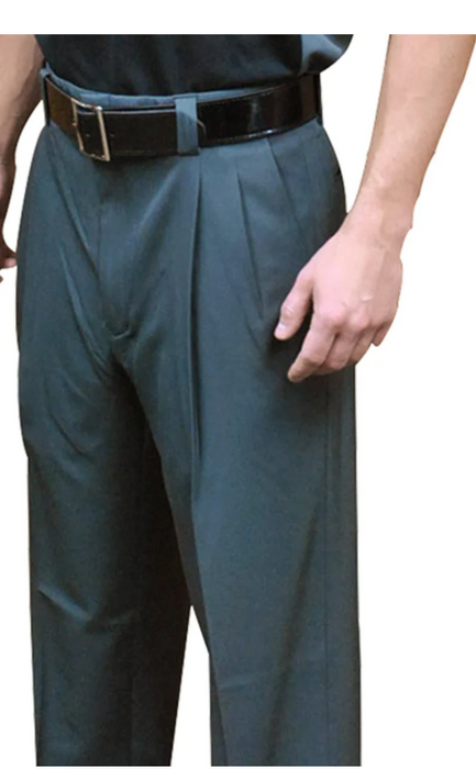 BBS390-Smitty "4-Way Stretch" Pleated Base Pants-Charcoal Grey Regular price