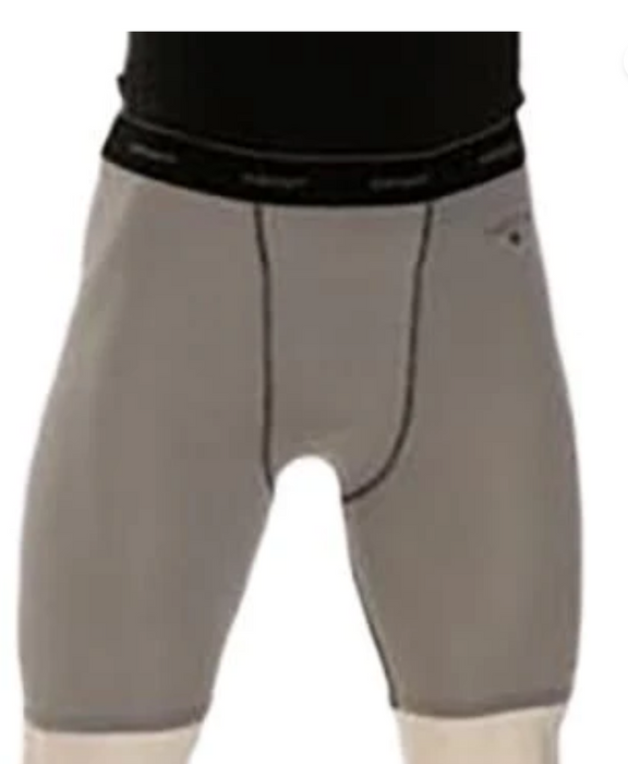 BBS415-Smitty Grey Compression Shorts w/ Cup Pocket