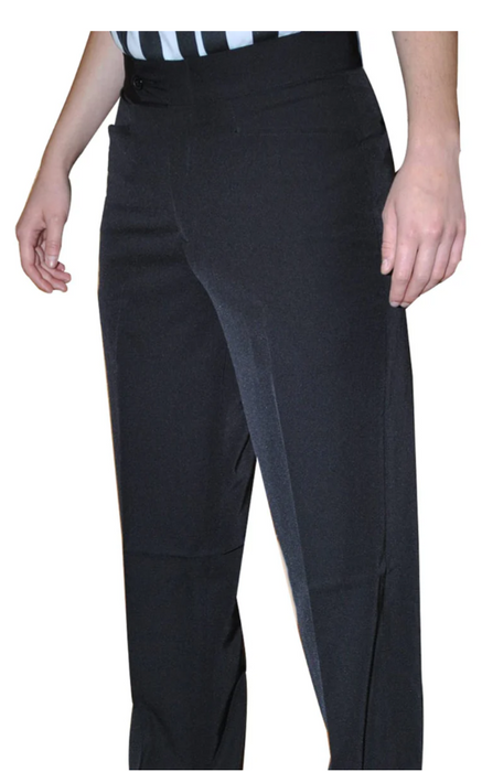 BKS282-Smitty Women's 4-Way Stretch Flat Front Pants w/ Western Cut Pockets