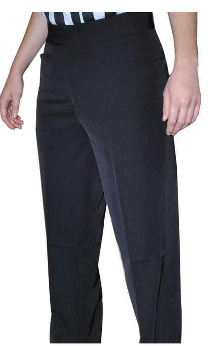 BKS276-Smitty Women's 100% Polyester Flat Front Pants w/ Western Cut Pockets