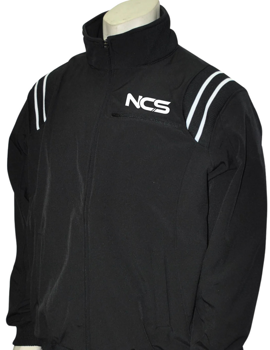 NCS330-Smitty Major League Style All Weather Fleece Jacket - Black With NCS Logo